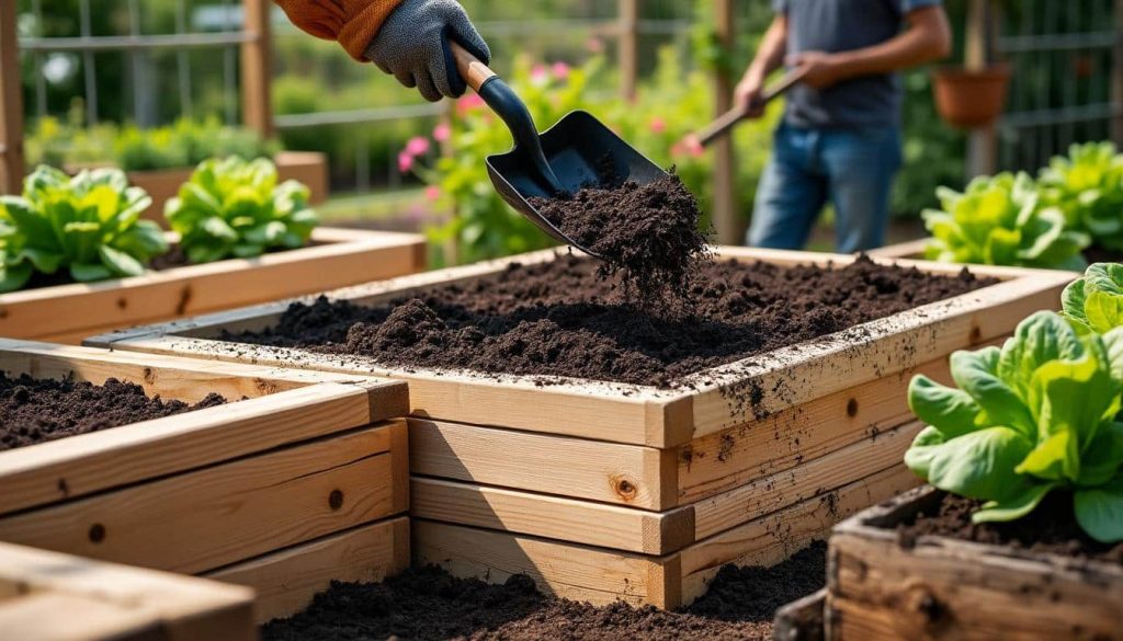 découvrez comment construire et remplir des bacs de culture surélevés pour optimiser votre jardinage. guide complet étape par étape pour réussir vos plantations avec facilité.