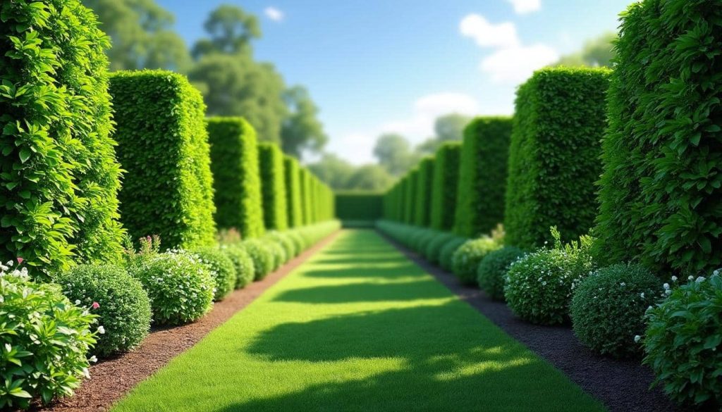 découvrez quelles haies persistantes choisir et comment les planter pour un jardin verdoyant toute l'année.