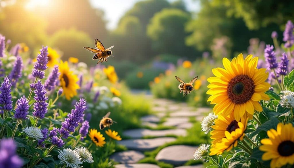 découvrez comment les plantes mellifères attirent les abeilles et pollinisateurs essentiels pour un jardin florissant et respectueux de la biodiversité.