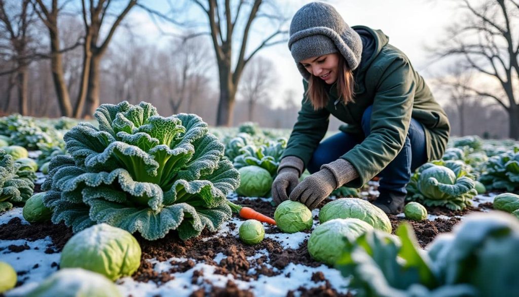 découvrez comment cultiver et récolter vos légumes dans un potager d’hiver, même sous des températures froides, pour profiter de produits frais toute la saison.