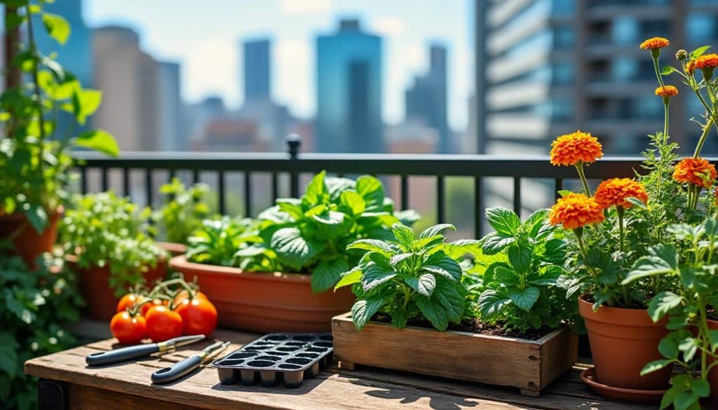 découvrez comment créer et entretenir un potager urbain sur votre balcon ou petite terrasse pour cultiver vos légumes et herbes fraîches facilement en ville.