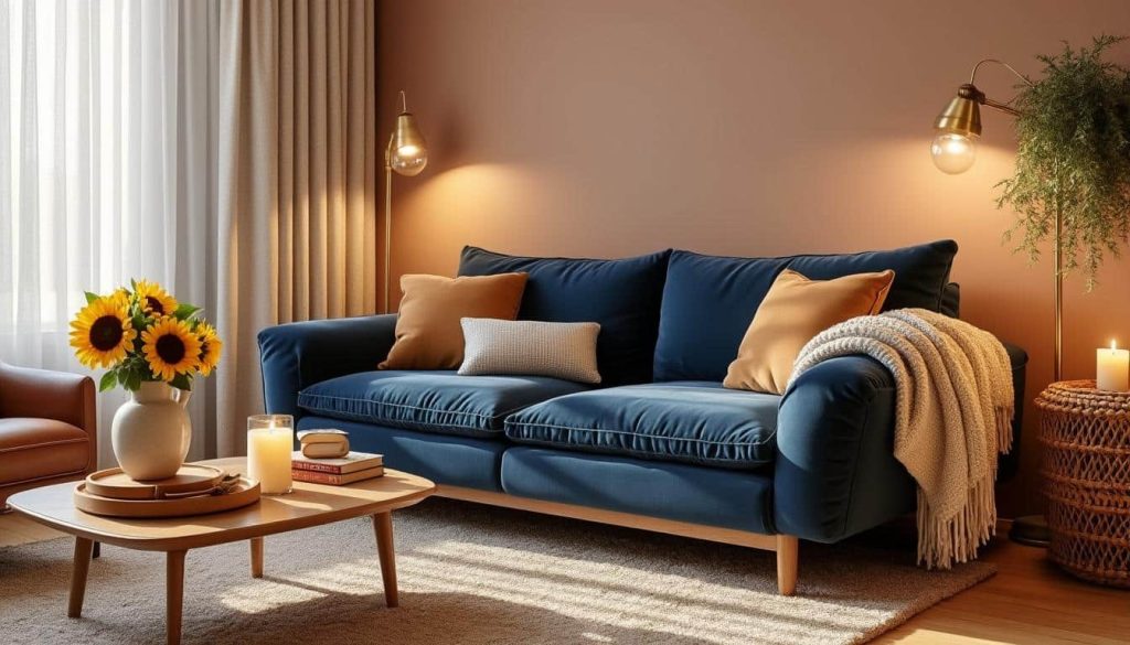 découvrez comment créer un salon cocooning avec des textures douces, un éclairage chaleureux et des accessoires clés pour une ambiance confortable et élégante.