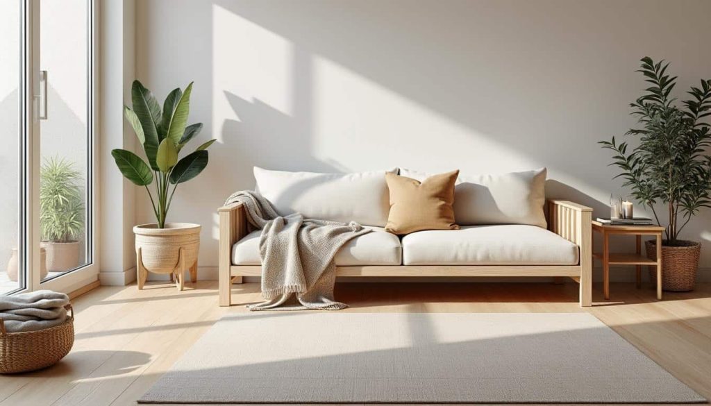 découvrez comment le style scandinave met en valeur le bois clair naturel pour créer des espaces lumineux, chaleureux et épurés.