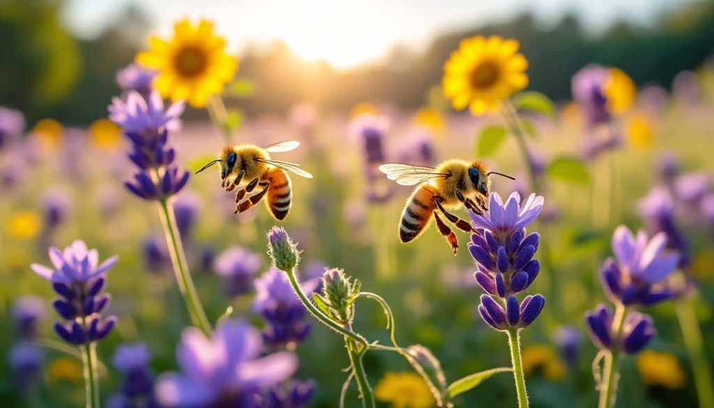 découvrez comment les fleurs mellifères jouent un rôle essentiel dans la survie des abeilles locales en fournissant nectar et pollen indispensables à leur alimentation.