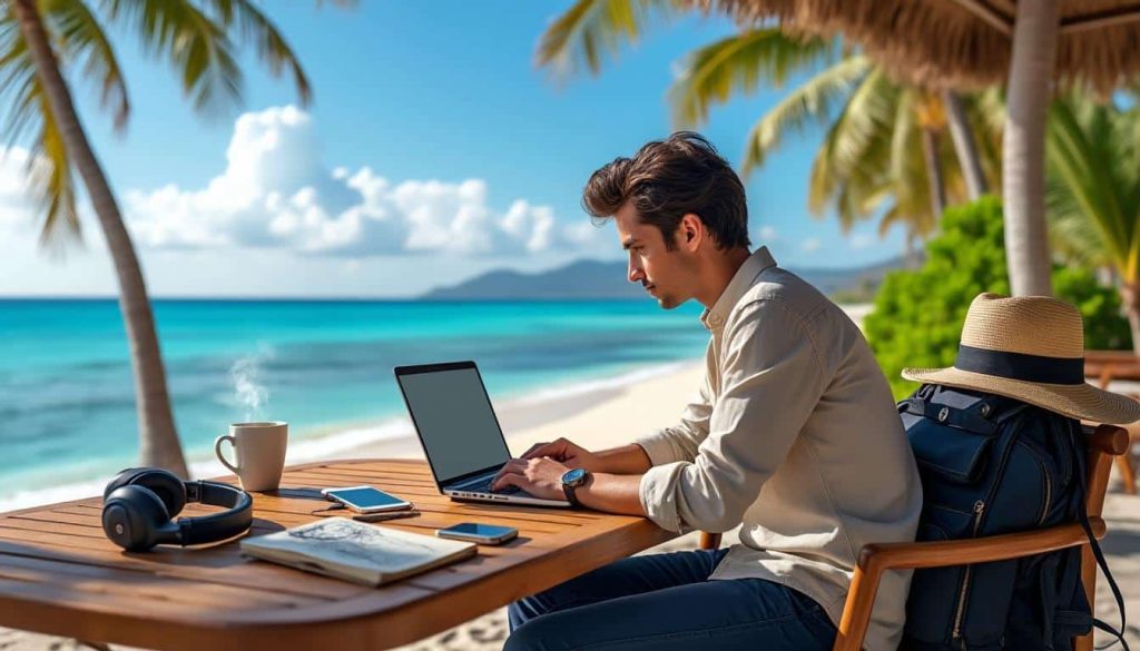 découvrez comment le nomadisme digital permet de combiner voyage et carrière professionnelle pour une vie enrichissante et flexible.