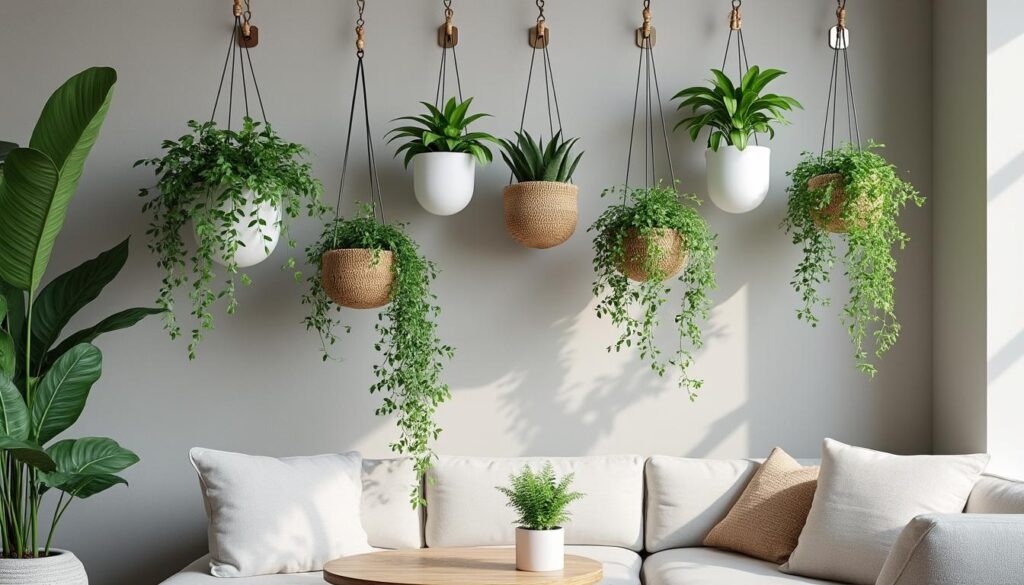 découvrez comment les plantes suspendues peuvent transformer les angles morts de votre pièce de vie en espaces verts et décoratifs, apportant fraîcheur et charme à votre intérieur.