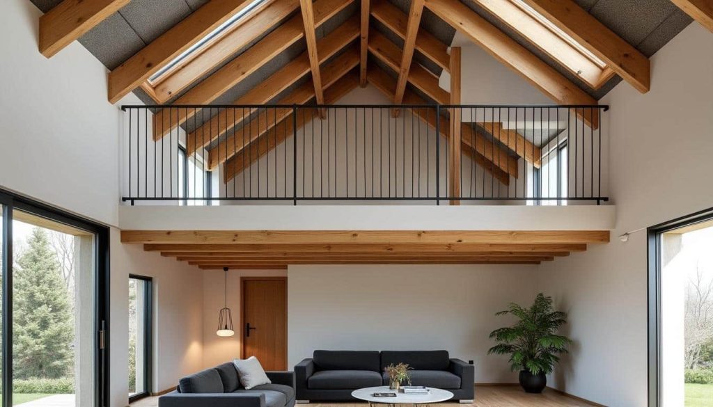 découvrez comment optimiser l'espace sous votre toit avec la création d'une mezzanine, une solution ingénieuse pour exploiter la hauteur perdue et gagner en surface habitable.