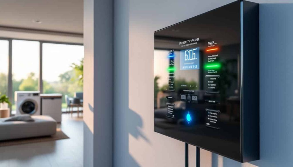 découvrez comment le tableau électrique intelligent optimise la consommation en priorisant vos appareils durant les heures creuses pour réduire vos coûts d'énergie.