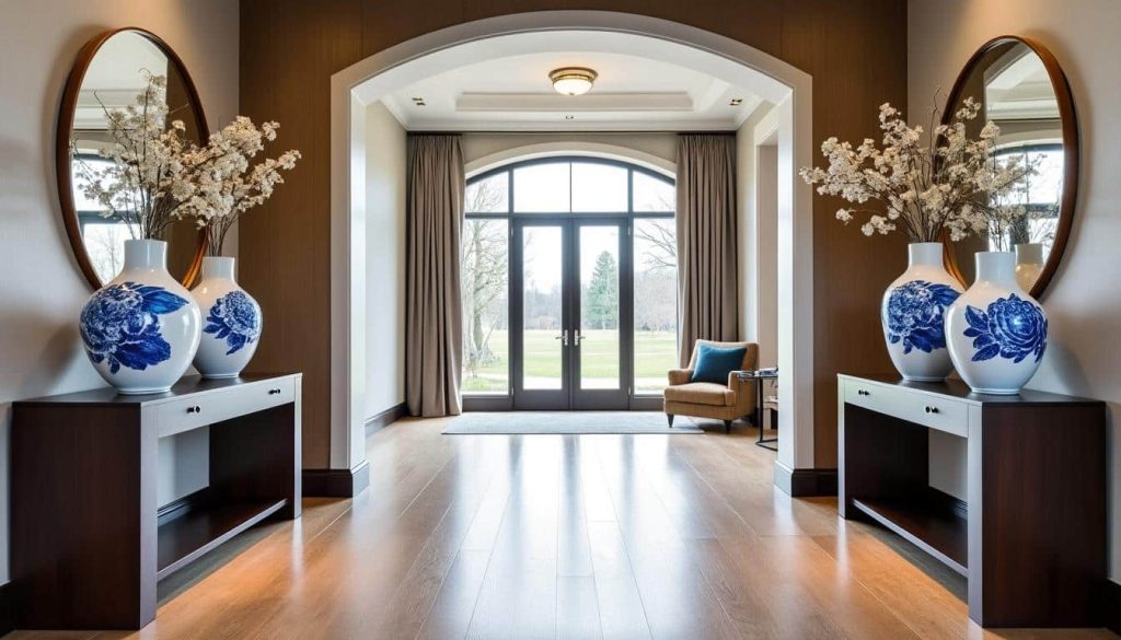 découvrez comment les vases en céramique ajoutent une touche élégante et décorative aux consoles de votre entrée, sublimant votre intérieur avec style.