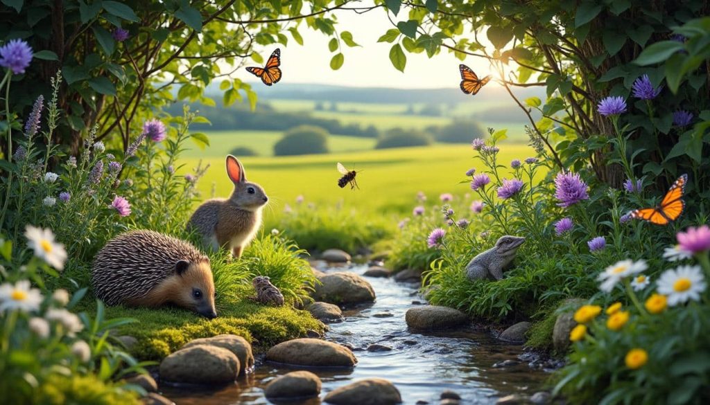 découvrez comment la haie bocagère sert de corridor écologique essentiel, favorisant le déplacement et la biodiversité de la faune locale.