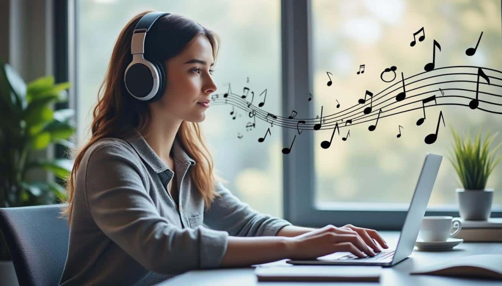 découvrez une playlist spécialement conçue pour favoriser l'état de flow au travail et améliorer votre concentration, boostant ainsi votre productivité.