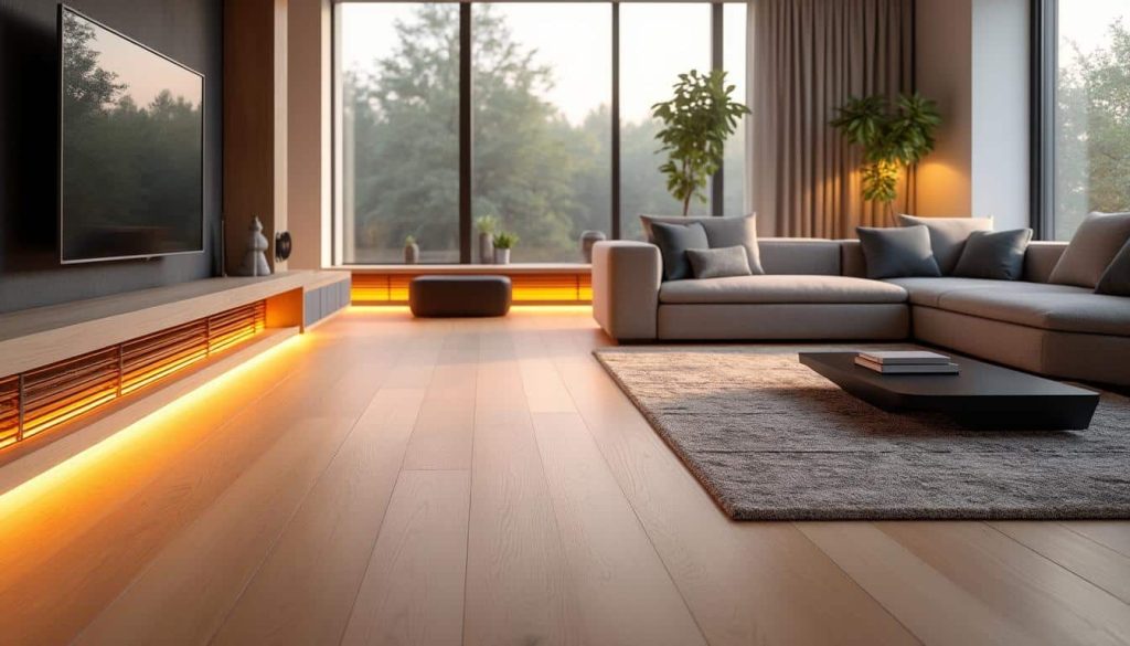 découvrez comment le plancher rayonnant chauffe rapidement et efficacement les petites surfaces pour un confort optimal dans votre intérieur.