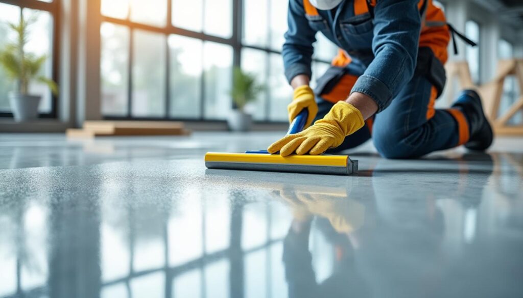 découvrez comment le ragréage autonivelant prépare parfaitement vos sols en les lissant avant la pose de revêtements vinyle pour un résultat impeccable et durable.
