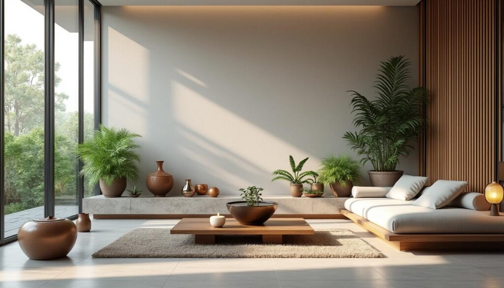 découvrez comment la décoration intérieure feng shui harmonise les flux d'énergie pour créer un espace de vie paisible et équilibré.