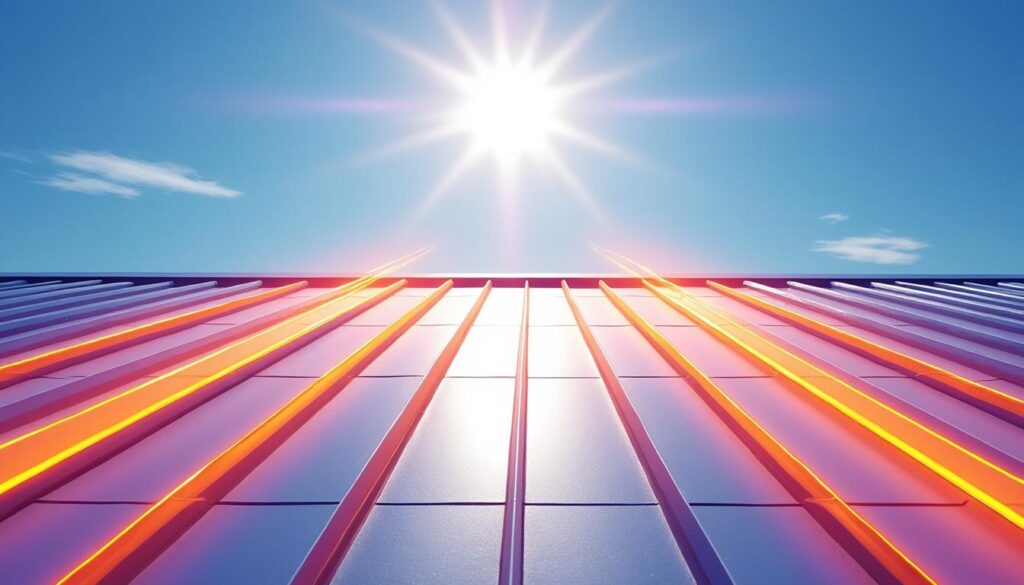 découvrez comment la peinture isolante réfléchit efficacement les rayons infrarouges du soleil pour améliorer l'isolation thermique et réduire la chaleur dans vos espaces.