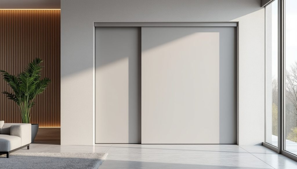 découvrez la porte coulissante innovante qui disparaît complètement dans la cloison, alliant design moderne et gain d'espace pour une intérieur épuré et fonctionnel.