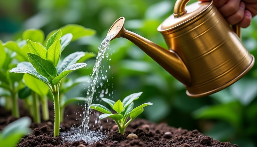 découvrez les avantages de l'arrosage manuel pour cibler précisément le pied de vos plantes et optimiser leur croissance tout en économisant l'eau.