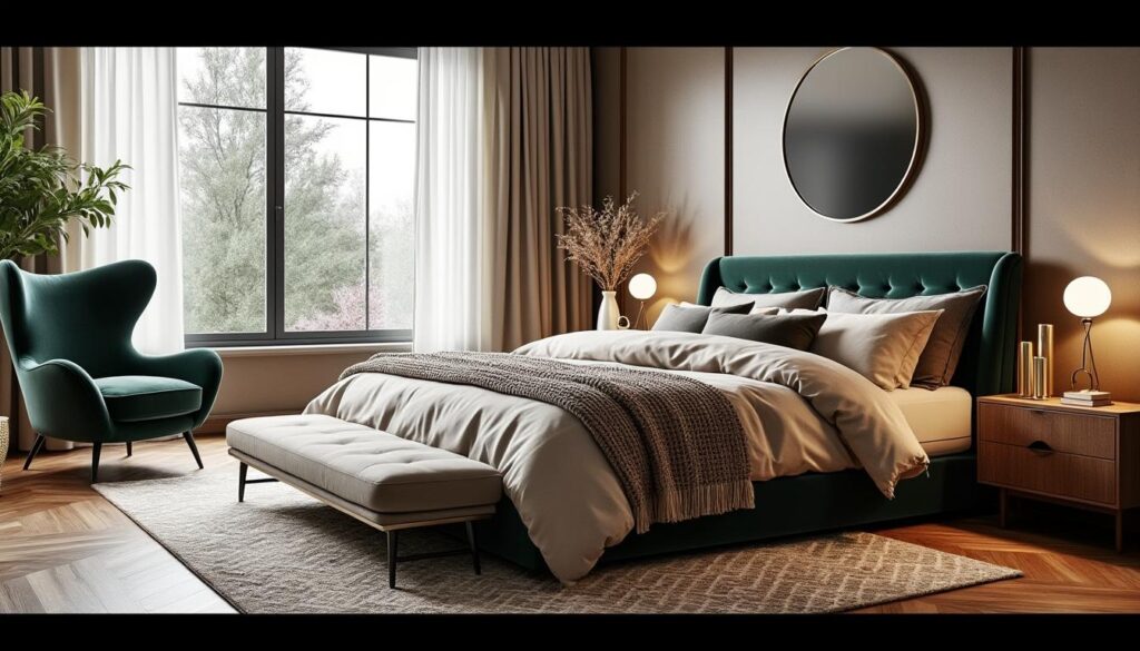 découvrez comment le mélange de textures transforme et personnalise la chambre parentale pour un espace unique et chaleureux.