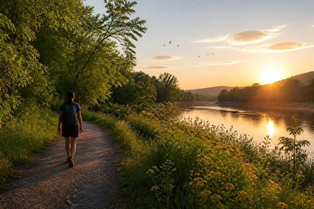 découvrez comment l'association du slow travel favorise un tourisme responsable en réduisant l'empreinte carbone personnelle, pour un voyage plus durable et respectueux de l'environnement.