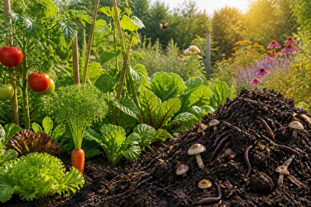 découvrez comment la fertilisation naturelle du potager dépend fortement du compostage, une méthode écologique qui améliore la qualité du sol et favorise une croissance saine des légumes.