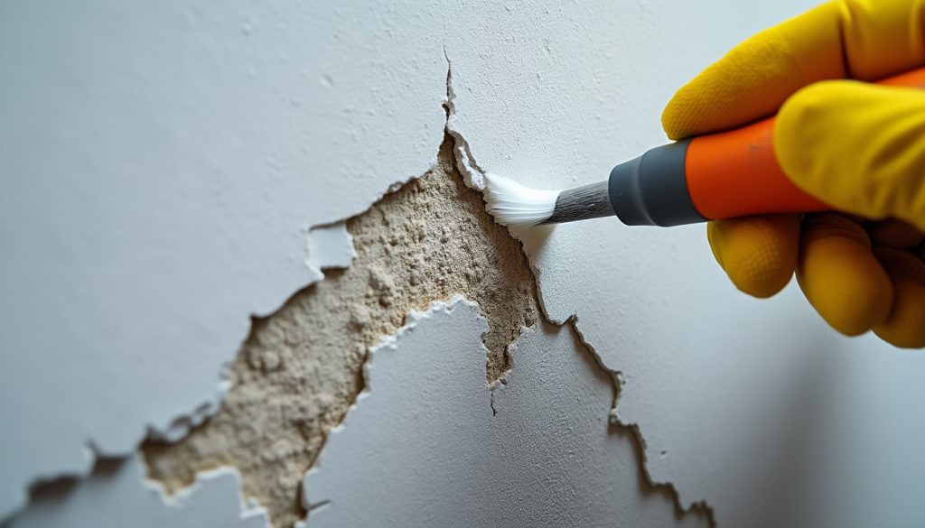 découvrez comment le colmatage de fuites empêche la dégradation du plâtre, assurant la protection et la durabilité de vos murs.