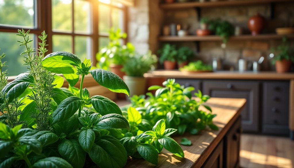 découvrez comment un jardin d'herbes aromatiques apporte fraîcheur et parfum envoûtant aux abords de votre cuisine, pour une ambiance naturelle et gourmande.