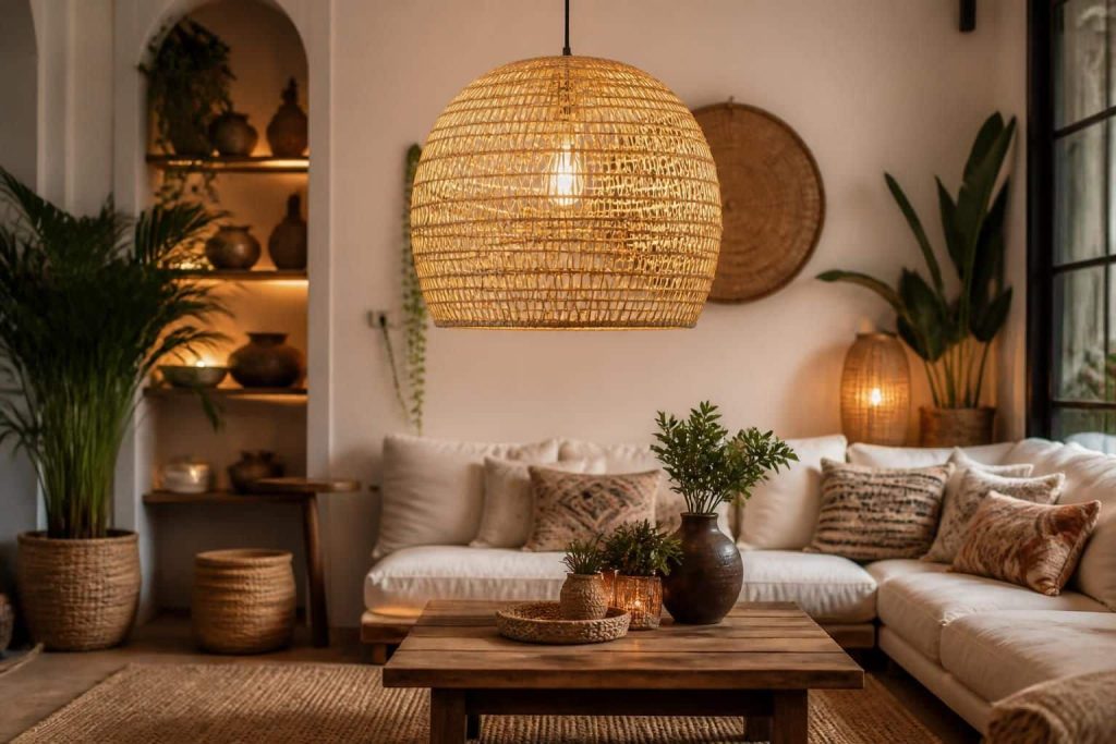 découvrez comment intégrer l'esprit bohème dans votre intérieur grâce à la suspension en rotin, alliant charme naturel et ambiance chaleureuse pour un décor authentique et tendance.