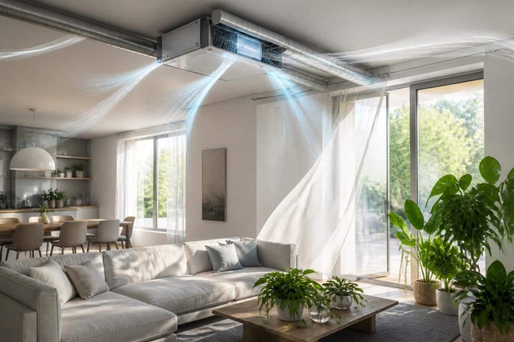 découvrez comment la vmc double flux contribue à améliorer la qualité de l'air intérieur en assurant une ventilation efficace et en réduisant l'humidité et les polluants.