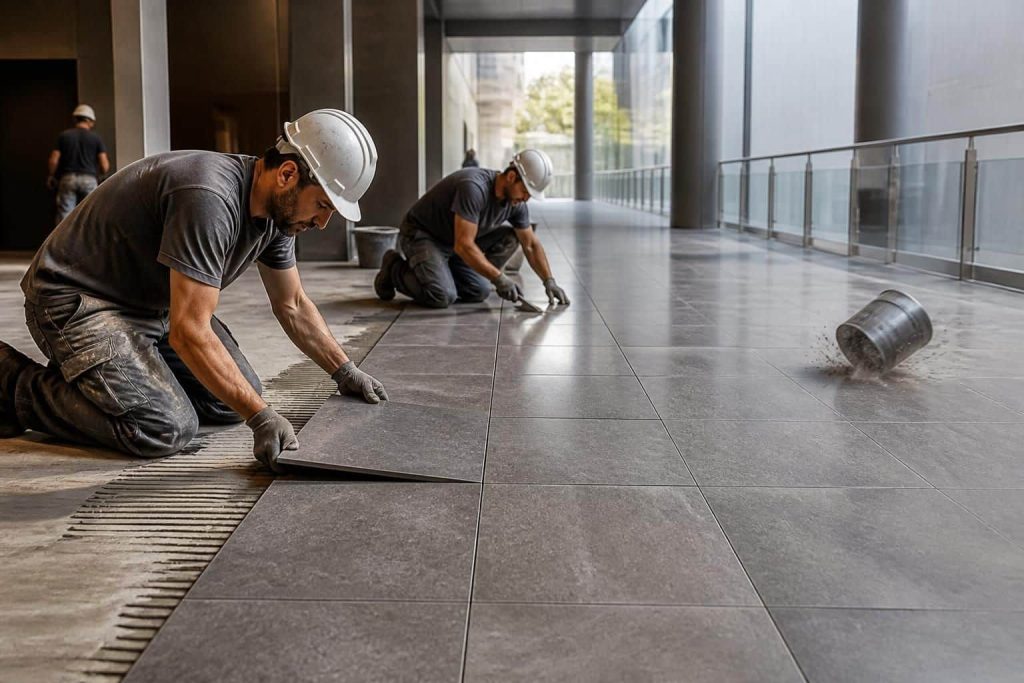 découvrez l'impact du carrelage en grès cérame sur la résistance aux chocs dans les zones à fort passage, assurant durabilité et sécurité optimale.