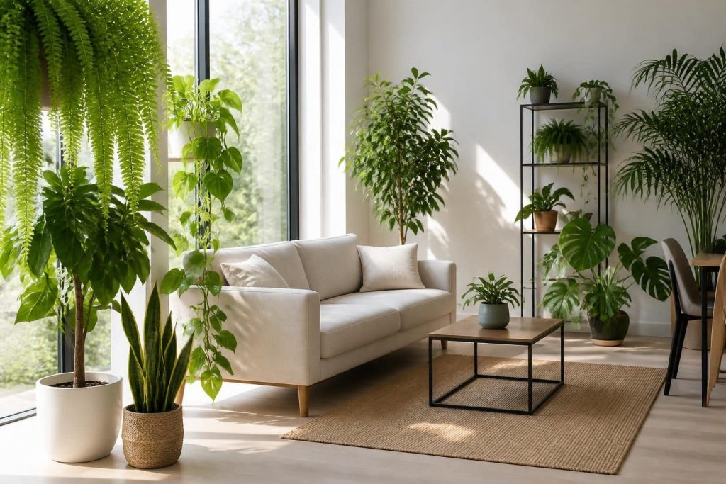 découvrez comment les plantes d'intérieur améliorent la qualité de l'air ambiant en purifiant l'environnement, tout en apportant un avantage esthétique et un bien-être naturel à votre espace de vie.