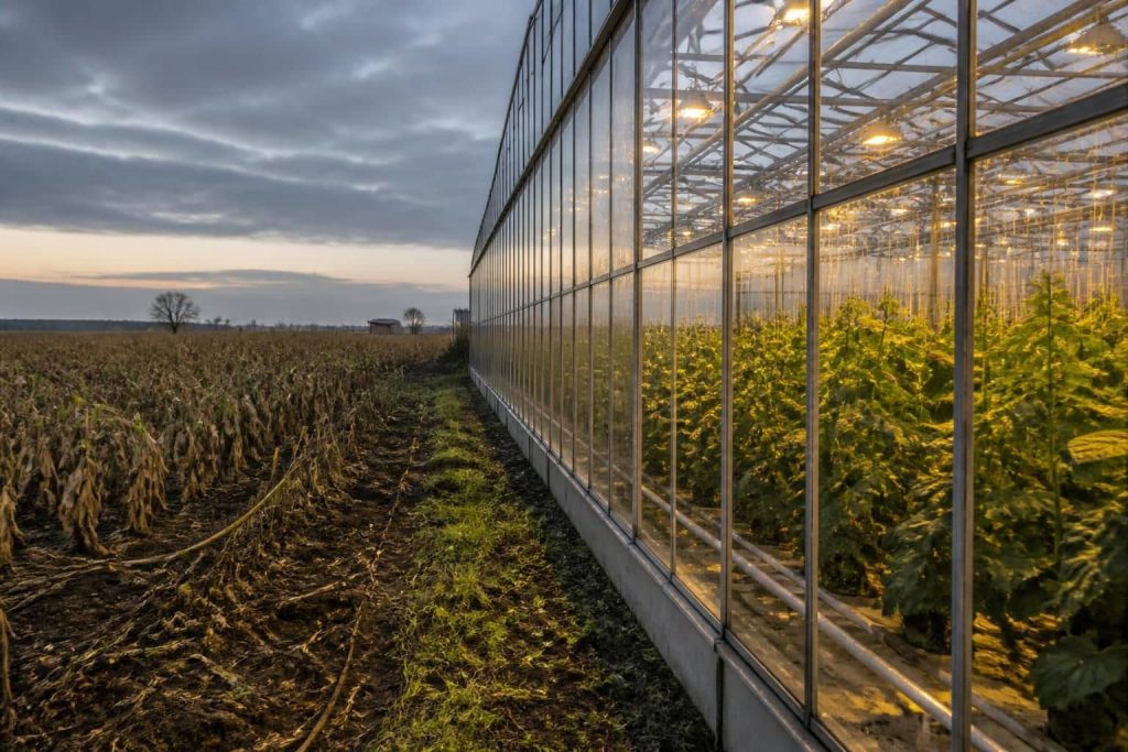 découvrez comment la serre en verre influence la prolongation de la saison des cultures et optimise la croissance des plantes tout au long de l'année.