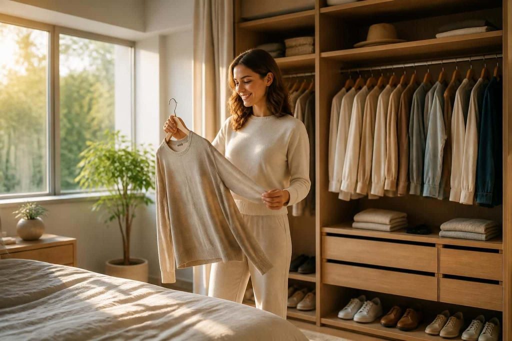 découvrez comment la capsule wardrobe peut transformer vos matins en simplifiant votre prise de décision vestimentaire, pour un quotidien plus efficace et serein.