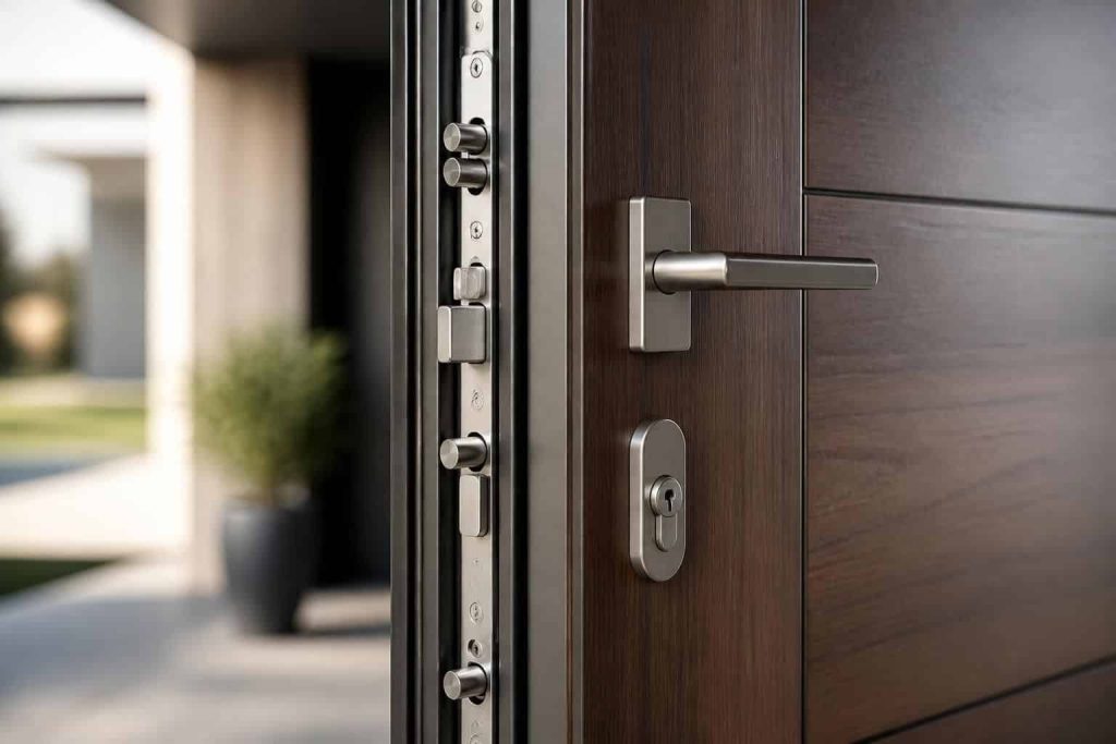 découvrez comment renforcer efficacement votre porte d'entrée grâce à l'installation d'une serrure multipoints, pour une sécurité optimale et une tranquillité d'esprit assurée.