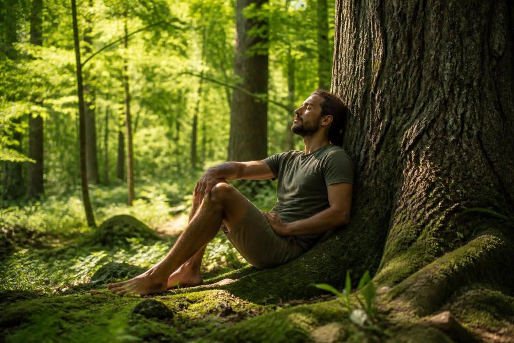 découvrez comment la sylvothérapie aide à réduire le taux de cortisol, l'hormone du stress, pour améliorer votre bien-être mental et physique.