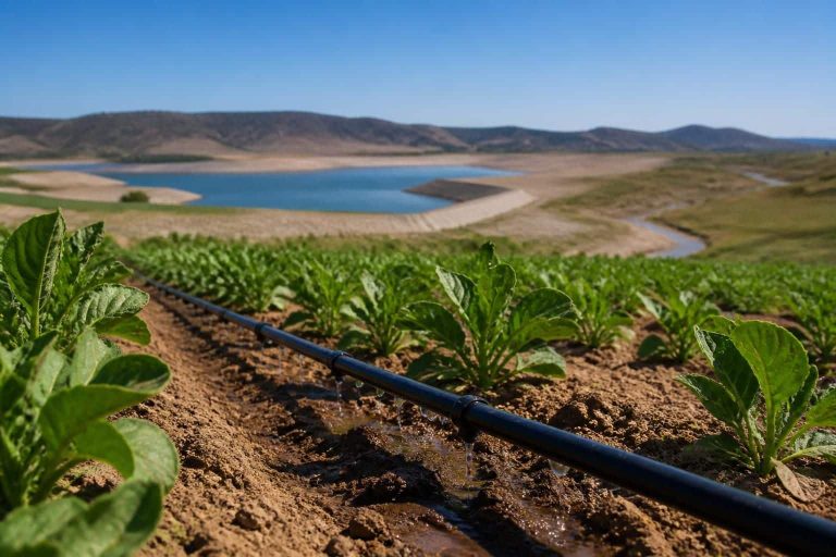découvrez comment le système goutte-à-goutte optimise l'utilisation des ressources hydriques et soutient l'économie durable dans le secteur agricole.