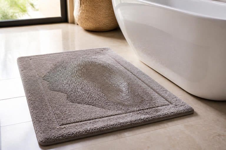 découvrez comment un tapis de bain en coton épais améliore l'absorption rapide de l'eau à la sortie du bain pour un sol plus sec et un confort optimal.