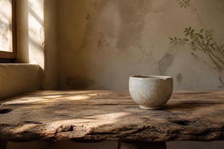 découvrez comment le concept japonais du wabi-sabi célèbre la beauté de l'imperfection matérielle et invite à une acceptation profonde des défauts dans notre environnement quotidien.