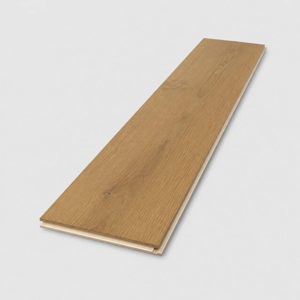 Parquet contrecollé economique, vue de face