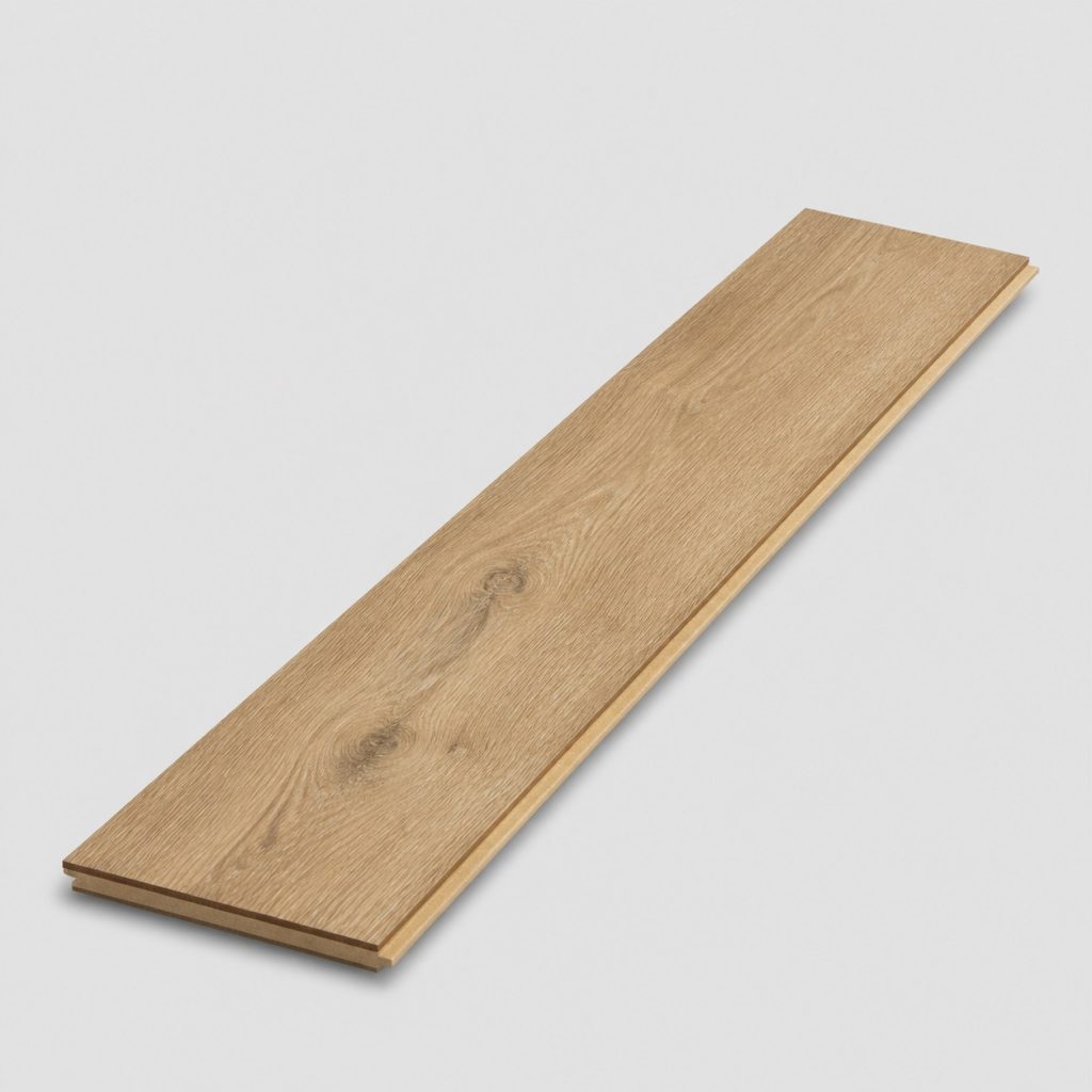 Parquet flottant cuisine, vue de face