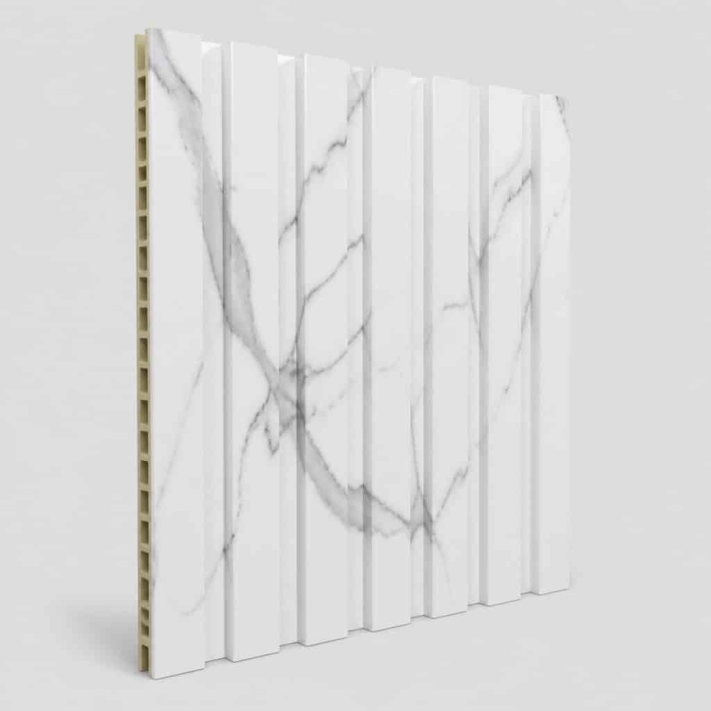 Revetement mural pvc salle de bain, vue de face