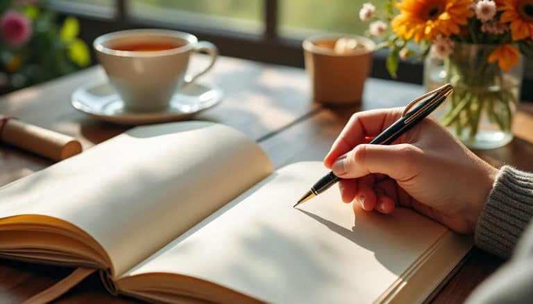 découvrez comment tenir un journal de gratitude, choisir vos moments d’écriture et cultiver chaque jour une vision plus positive de votre vie.