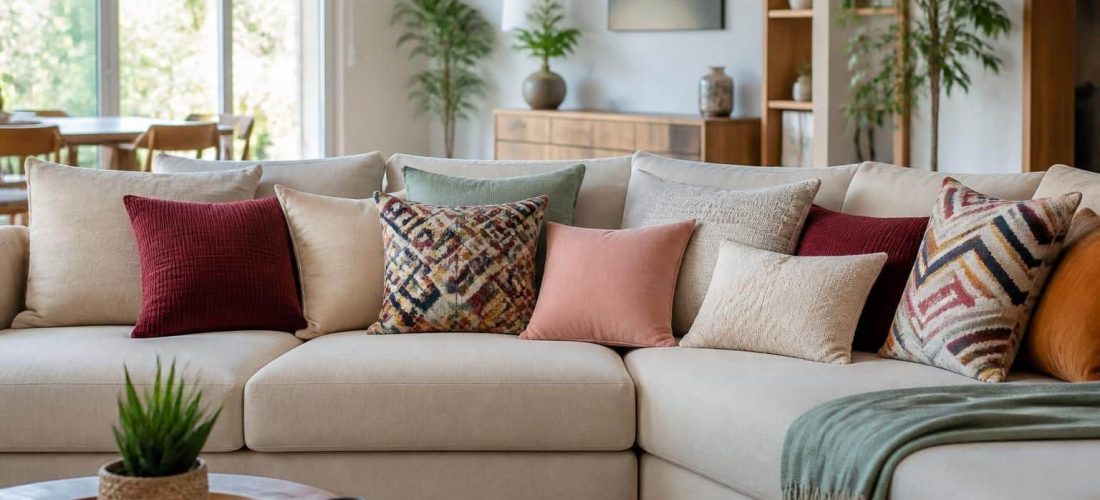 découvrez comment l'association des coussins dépareillés peut dynamiser votre canapé en apportant style, confort et une touche unique à votre décoration intérieure.