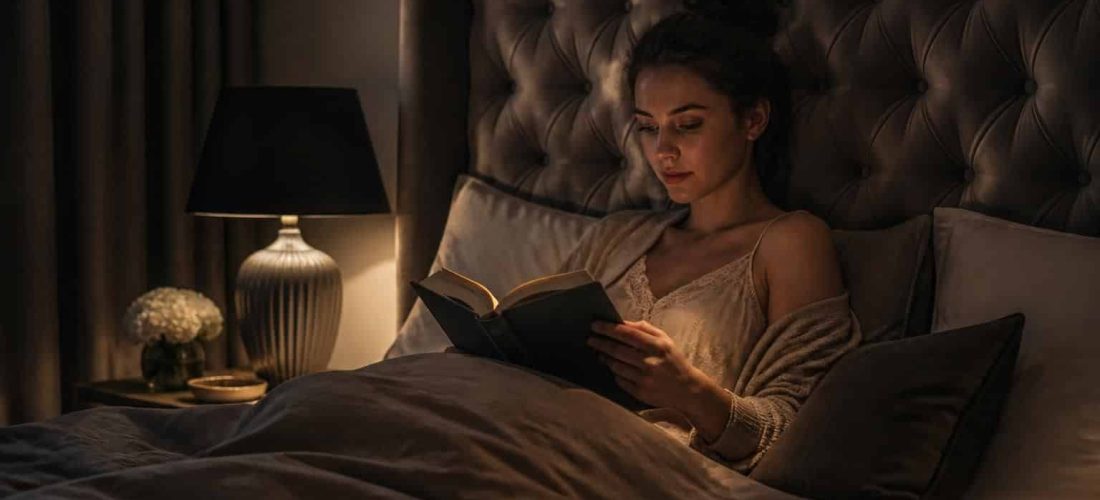 découvrez l'importance de la tête de lit capitonnée pour améliorer le confort de lecture nocturne et profiter d'une expérience agréable avant de dormir.