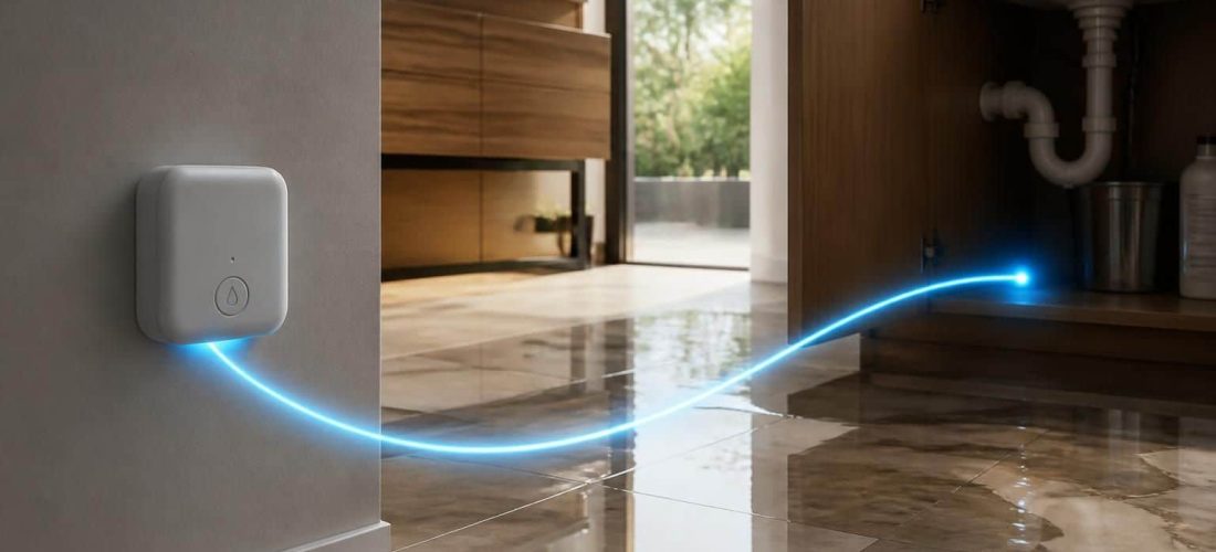découvrez comment une liaison directe entre le détecteur de fuite d'eau et les systèmes de prévention permet de protéger efficacement votre habitation contre les dégâts des eaux.